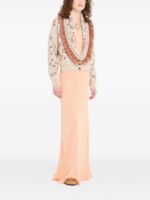 Alanui Bandana jacquard cashmere and wool cardigan