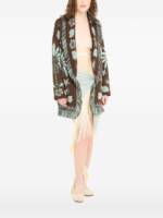 Alanui Echoes Of The Island wool and cotton cardigan