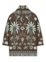 Alanui Echoes Of The Island wool and cotton cardigan