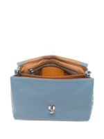 Zanellato Postina® Small Bag In Smooth Blue Zelante Leather