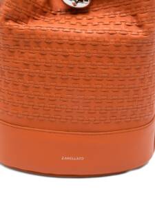 Zanellato Monda'® Small Bag In Orange Sicilian Mosaic