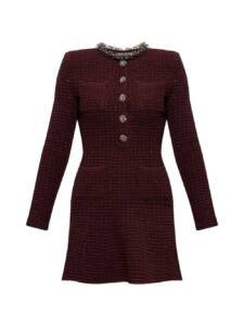 Self-portrait Dresses BORDEAUX
