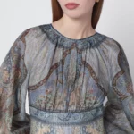 ZIMMERMANN Wanderlust tapestry-print mini dress