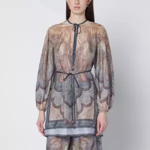 ZIMMERMANN Wanderlust blouse with tapestry print