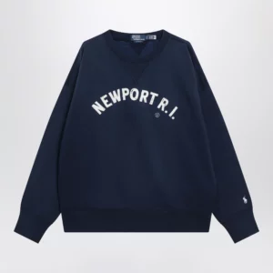Polo Ralph Lauren Navy sweatshirt with embroidery Vintage-Fit