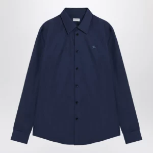 Burberry Blue cotton shirt with EKD