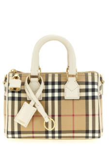 Burberry Mini Bowling Handbag