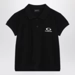 Balenciaga Black Laurel Classic polo