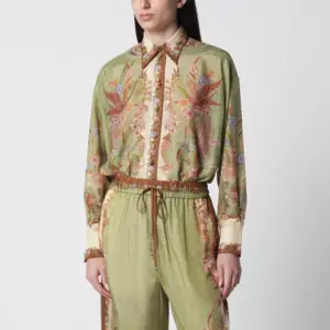 ZIMMERMANN Indra shirt with floral print