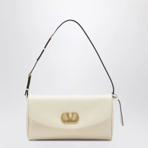 Valentino Garavani Butter leather Devain clutch with VLogo