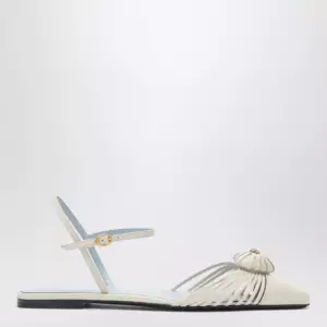 Valentino Garavani Coeur Royal sandals in ivory