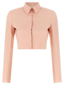 Alberta Ferretti Tropical Wool Blazer
