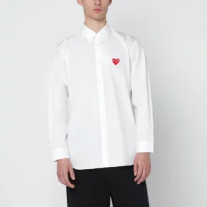 Comme des Garçons Shirt White cotton shirt