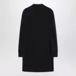 Chloé Black ruffled dress in silk blend