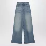Chloé High-waisted wide-leg Dream blue jeans