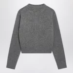 Chloé Grey wool and cashmere cardigan