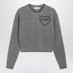 Chloé Gray wool and cashmere sweater