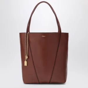Medium brown Chloé Spin Tote Bag