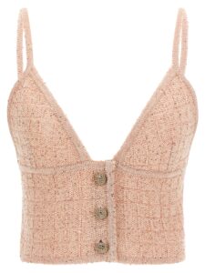 Alessandra Rich Sequin Top