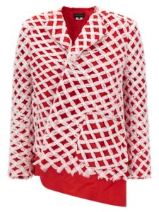 Comme Des Garcons Tulle Weave Blazer