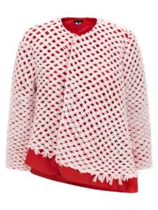Comme Des Garcons Tulle Weave Blazer