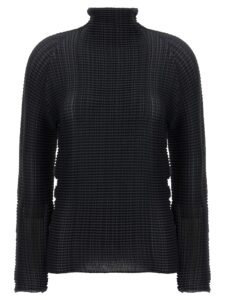 Issey Miyake Wooly Pleats Blouse
