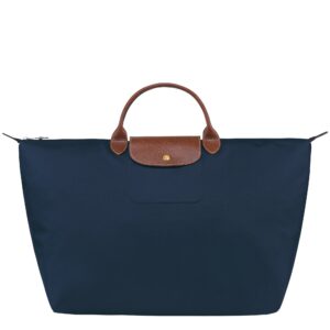 Longchamp Travel bag Navy blue Le Pliage Original S