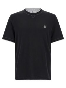 Brunello Cucinelli Double Layer T-shirt