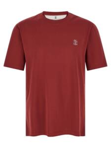 Brunello Cucinelli Logo Print T-shirt