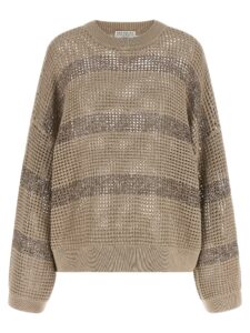 Brunello Cucinelli Dazzling Stripes Sweater