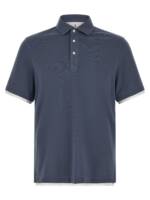 Brunello Cucinelli Double Layer Polo Shirt