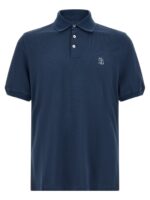 Brunello Cucinelli Logo Piqué Polo Shirt