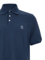 Brunello Cucinelli Logo Piqué Polo Shirt