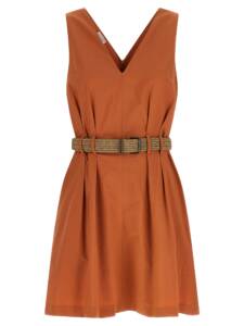 Brunello Cucinelli Texture Twill Dress