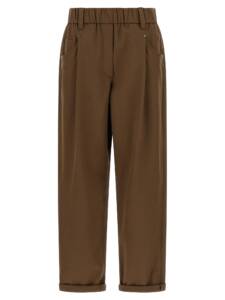 Brunello Cucinelli Baggy Pull-on Pants