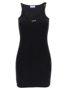 Off White Off Stamp Dress