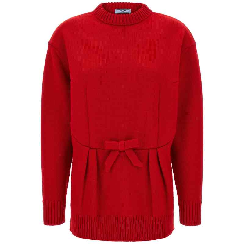 Prada Bow Sweater