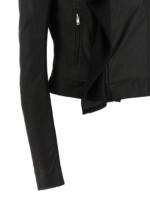 Rick Owens Scarf Biker Jacket