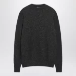 LEMAIRE Brown sweater in alpaca blend