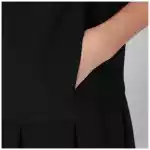 Moschino Black mini dress with pleats