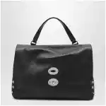 Zanellato Medium black Postina bag