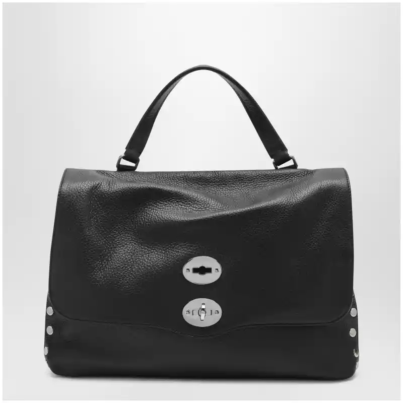 068010M0040000_T_ZANEL-Z0001.a Zanellato Medium black Postina bag