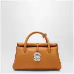 Zanellato Dotta Centauro small tote bag in orange