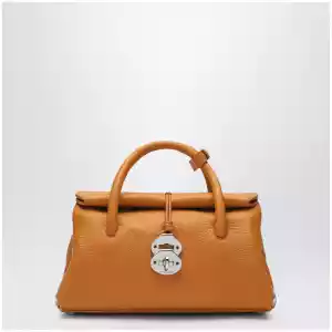 Zanellato Dotta Centauro small tote bag in orange