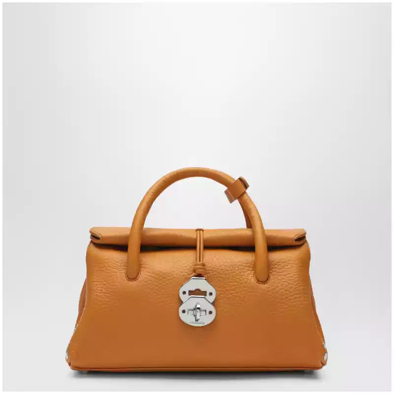 Zanellato Dotta Centauro small tote bag in orange