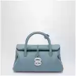 Zanellato Small light blue Dotta Centauro tote bag