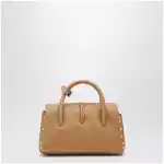 Zanellato Dotta Baby amaretto grained leather bag