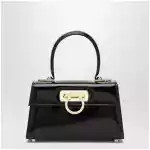 Ferragamo Black Iconic Top Handle bag