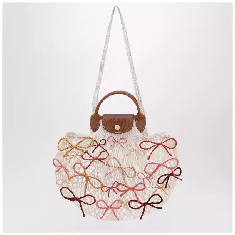 Longchamp Le Pliage Collection mesh bag