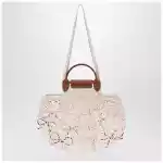 Longchamp Le Pliage Collection mesh bag